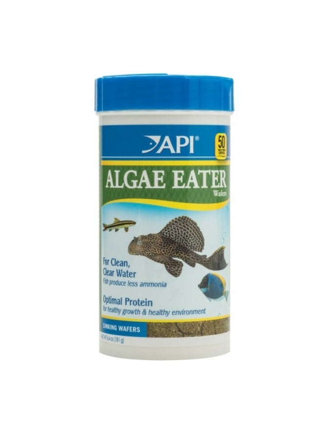 ايه بي آي طعام أسماك API ألجي إيتر ويفرز 6.4 أونصة - Image 1