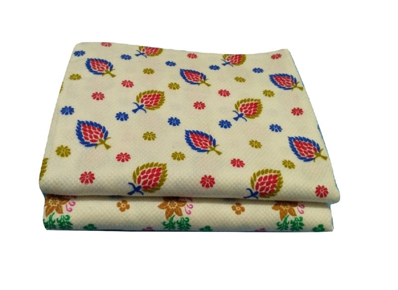 Cotton Colors Cotton 200 GSM Bath Towel (Pack of 2, Multicolor) _DD183 - Image 3