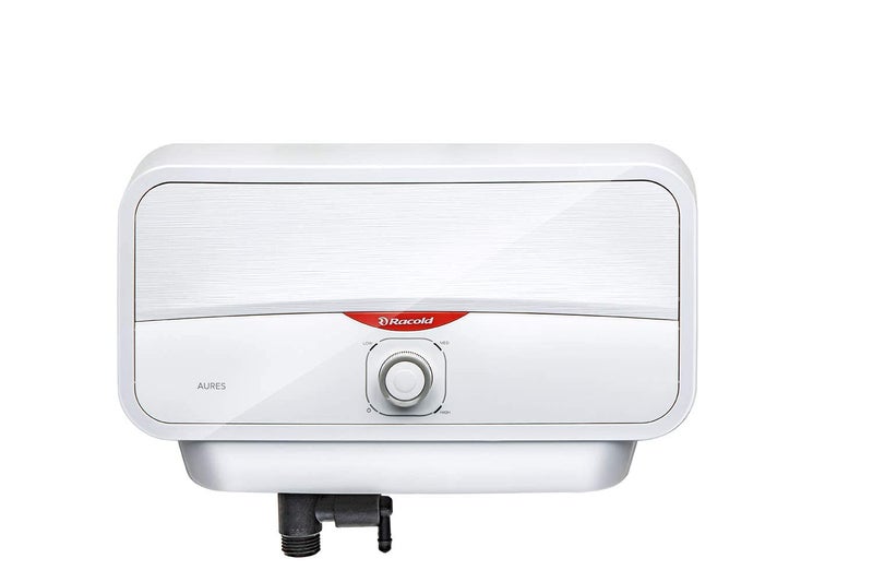 Racold Aures 55 Kw Horizontal Instantaneous Water Heater Geyser White