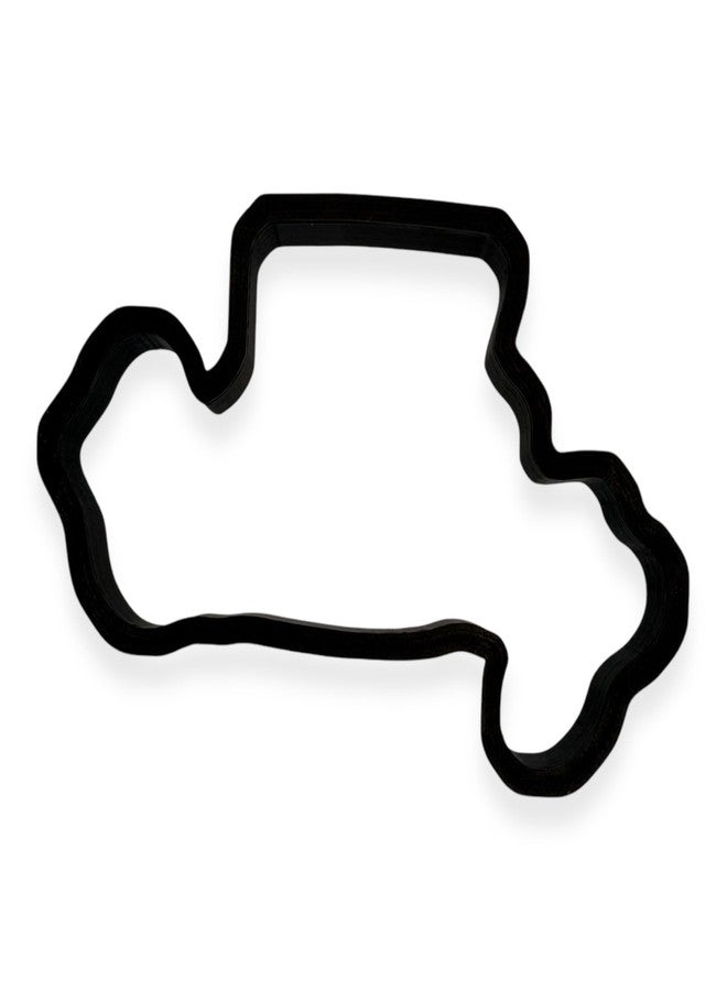 Bundle of Fun Happy Birthday Word Outline Cookie Cutter (5 inch) - Image 1