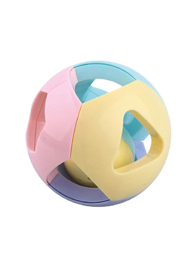 Multicolored Rattle Toy Ball - Sturdy and Durable Play Set for Kids - 8.3cm