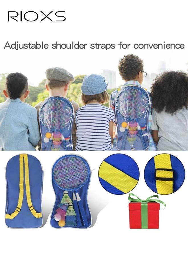 RIOXS Kids Badminton Racket Sports Set – Lightweight with Portable Storage Bag - Image 3