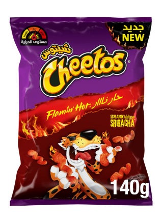 Flamin Hot Sriracha Spicy & Crunchy Puffs
