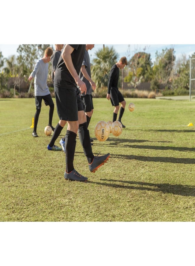 SKLZ Golden Touch Weighted Soccer Technique Training Ball, Size 3 Weight 5 - Image 4