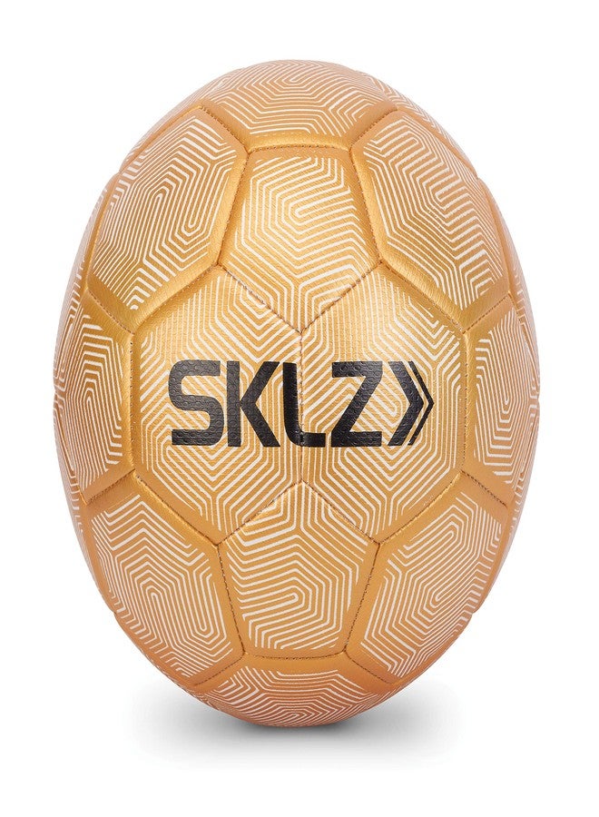 SKLZ Golden Touch Weighted Soccer Technique Training Ball, Size 3 Weight 5 - Image 1
