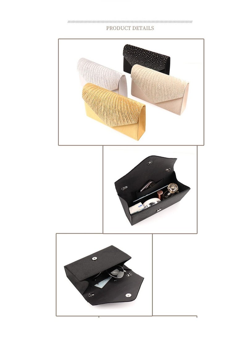 Diamond wedding handbag New ladies fashion elegant bag - Image 3
