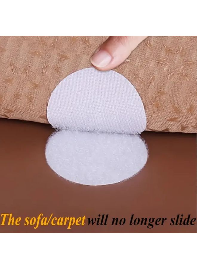 White Rug Grip Tape 15pcs Non Slip Traction Pad Anti Skid Traceless Home Use - Image 4