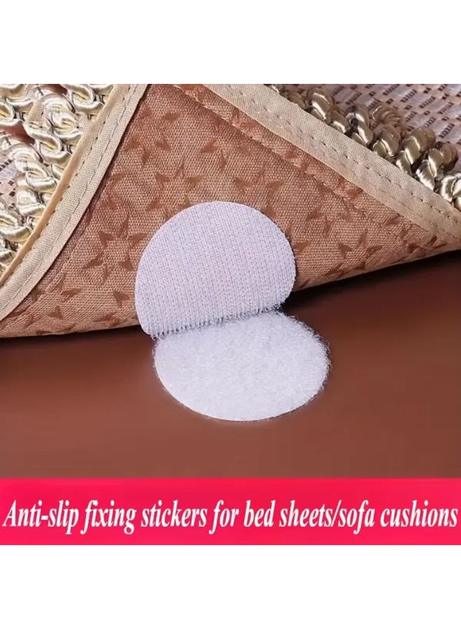 White Rug Grip Tape 15pcs Non Slip Traction Pad Anti Skid Traceless Home Use - Image 1