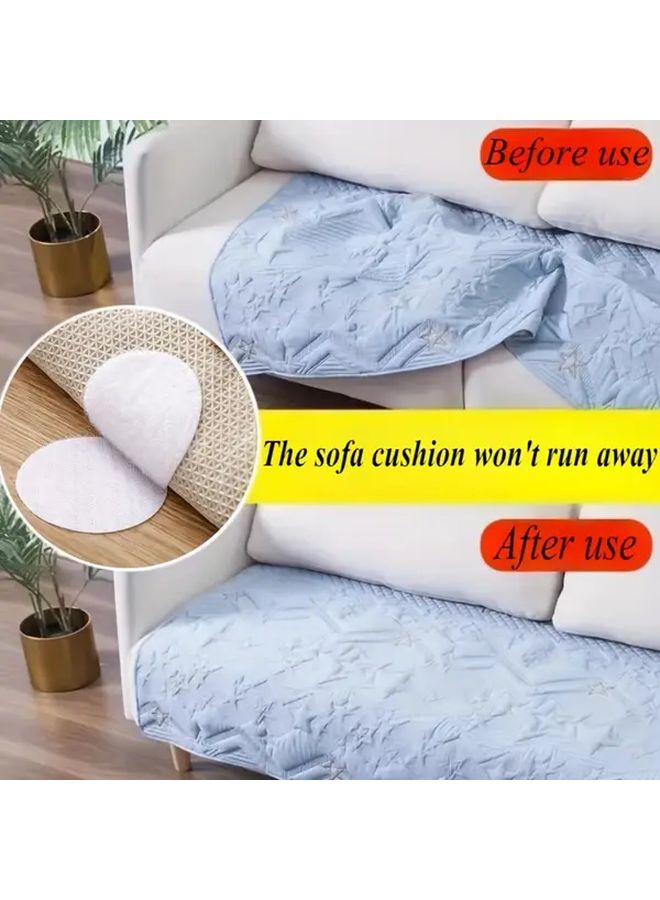 White Rug Grip Tape 15pcs Non Slip Traction Pad Anti Skid Traceless Home Use - Image 2