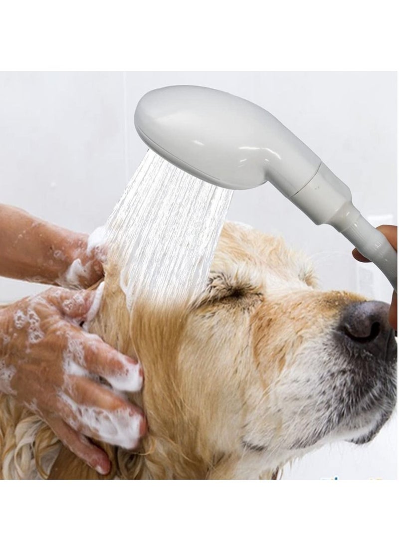 KASTWAVE Sink Sprayer Hose Attachment,Pet Sink Spray Hose, Portable Garden/Tub Faucet Sprayer Handheld Hose Faucet Shower for Bathing Baby, Pets, Washing Hair, Rinsing Vegetables, 2m/6.4ft - Image 5