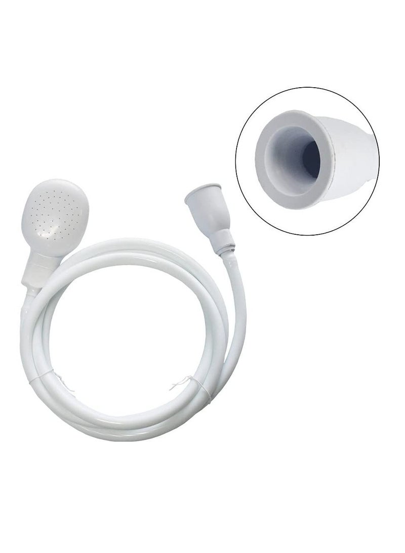 KASTWAVE Sink Sprayer Hose Attachment,Pet Sink Spray Hose, Portable Garden/Tub Faucet Sprayer Handheld Hose Faucet Shower for Bathing Baby, Pets, Washing Hair, Rinsing Vegetables, 2m/6.4ft - Image 3