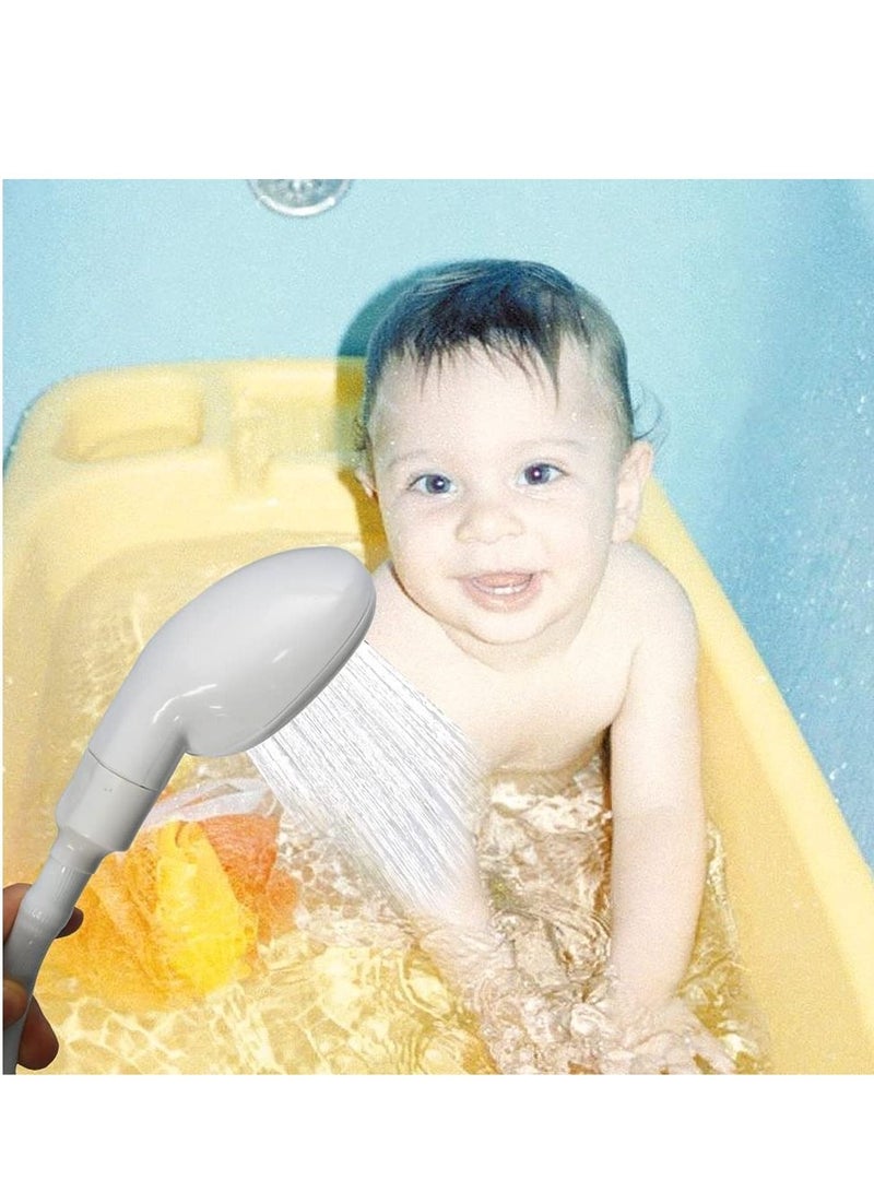 KASTWAVE Sink Sprayer Hose Attachment,Pet Sink Spray Hose, Portable Garden/Tub Faucet Sprayer Handheld Hose Faucet Shower for Bathing Baby, Pets, Washing Hair, Rinsing Vegetables, 2m/6.4ft - Image 4