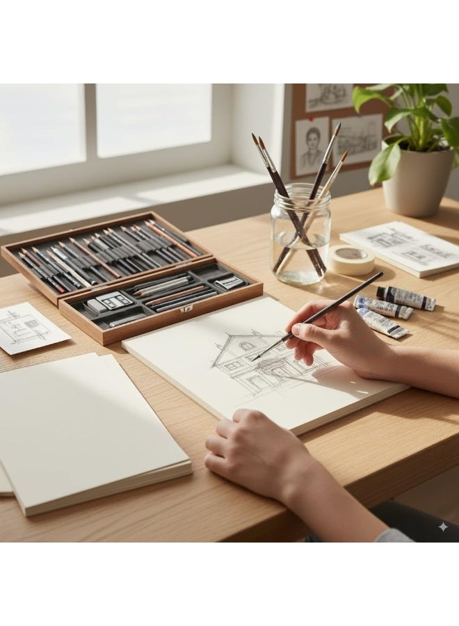 فيرستنوك ورق كرتون أبيض قياس A5 | سمك 250 غرام/م²، سطح ناعم وملمس أنيق | ورق كرتون عالي الجودة بنقشة غير لامعة، مثالي للطباعة والحرف اليدوية والدعوات والاستخدامات المكتبية - عبوة من 50 ورقة - Image 2