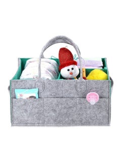Baby Diaper Caddy Portable Storage Bag Changeable Compartments for Kids Toys and Nursery Storage