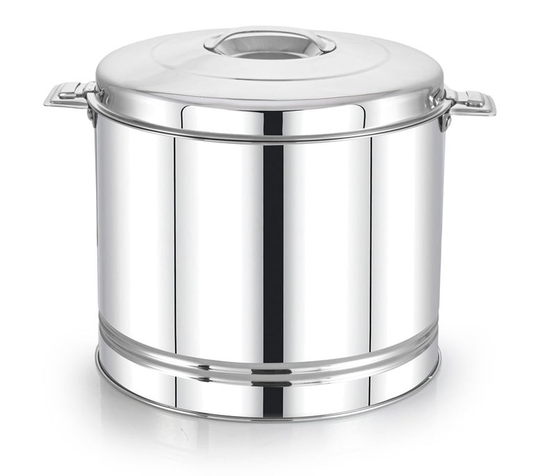 Expresso Premium Stainless Steel 2-in-1 Insulated Hot Pot & Casserole – Double Wall, Mirror Finish – Keeps Food Hot & Fresh for Hours, 7.5 Ltrs Multi-Purpose Serving & Storage - Image 1