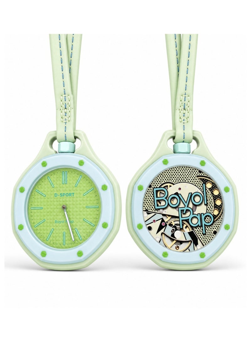 Watch and Necklace | Iconic design and vibrant colors for a modern look - Image 1