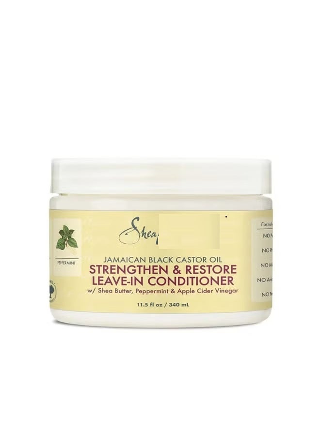 Strengthen And Restore Leave-In Conditioner Beige 340grams