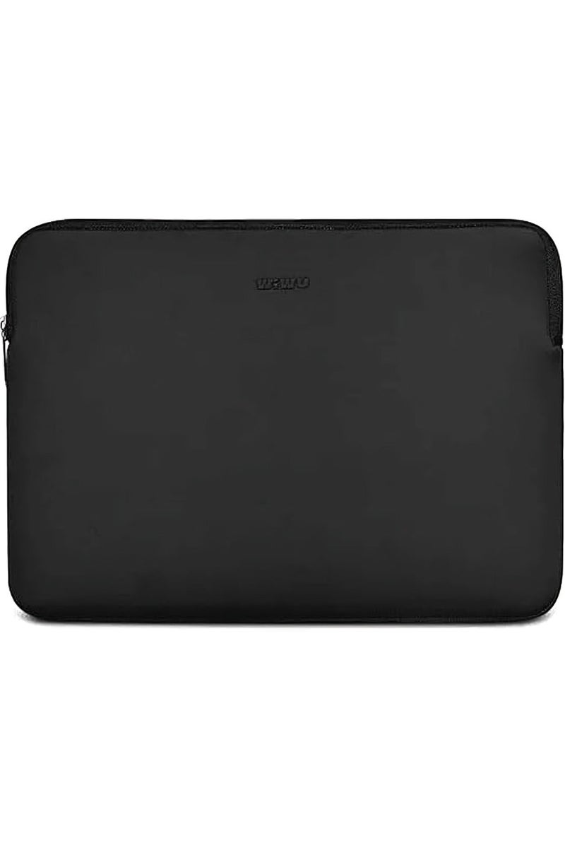 WiWU Skin Zero Ultra Thin Laptop Sleeve Bag with Anti-Scratch Lining, 14-Inch Size, Black - Image 1