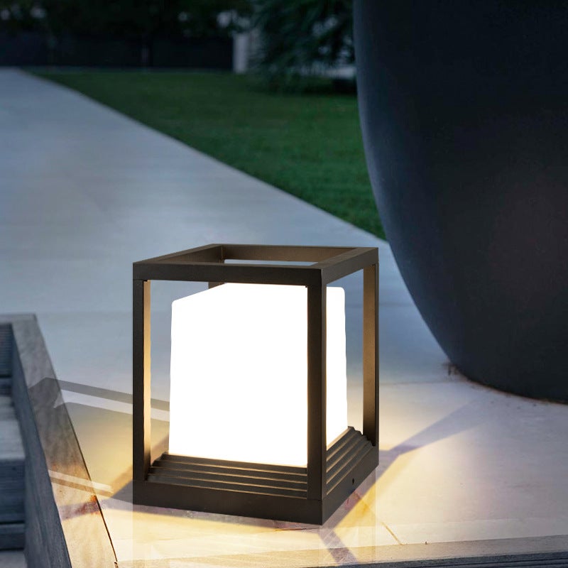 Wall Column Lamp Solar Courtyard European Style Simple Modern Wall Column Lamp Outdoor Waterproof Villa Garden Layout - Image 3