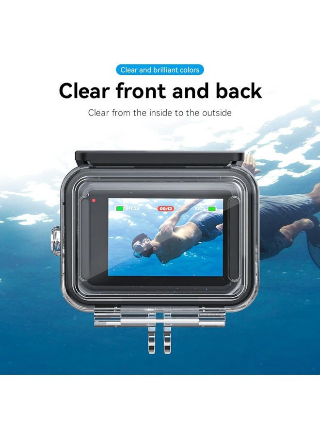 SJet - Waterproof Case with Dive Filters for GoPro Hero 13/Hero 12/Hero 11/Hero 10/Hero 9 Black, 230FT/70M Underwater Protective Housing Dive Kit, Professional Action Camera Dive Accessory - Image 1