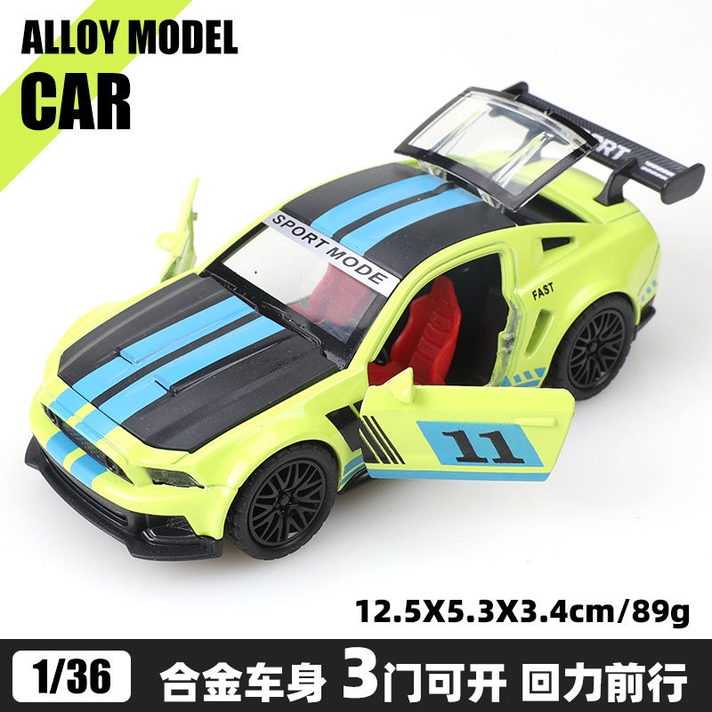 Bulk 1:36 Alloy Model Cars, Kids Pull Back Toy Vehicles, Boys Race Car Decor Gift[Bubble Bag] Wild Blue and Green [Bubble Bag] Wild Blue and Green 