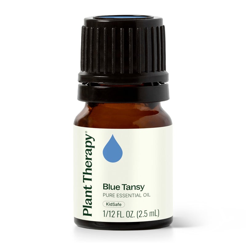 Plant Therapy Blue Tansy Essential Oil 100% Pure, Undiluted, Natural Aromatherapy, Therapeutic Grade 2.5 mL (1/12 oz) - Image 1