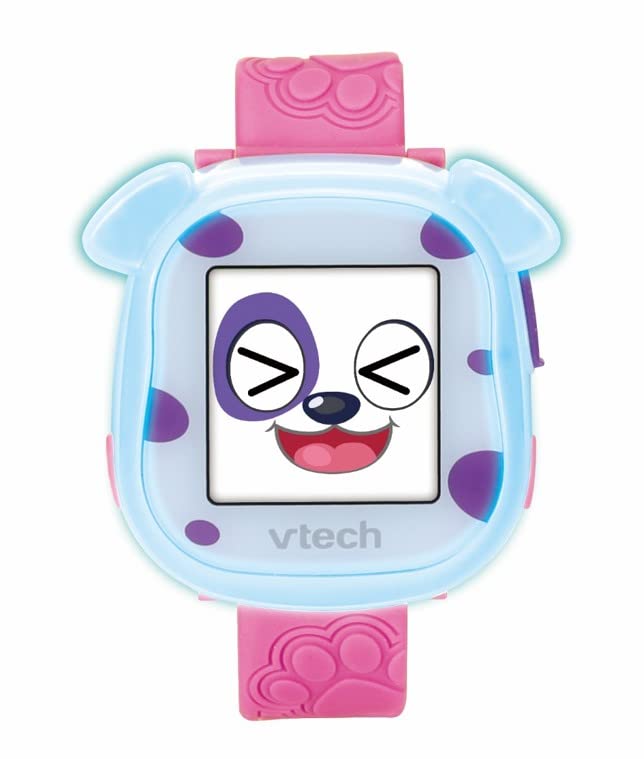 vtech في تيك 552803 ساعتي الذكية الأولى كيدي سمارت ووتش | ساعة ذكية للأطفال مع ألعاب وكاميرا وعداد خطوات | مناسبة للأولاد والبنات من 3 و 4 و 5 سنوات | وردي - Image 2