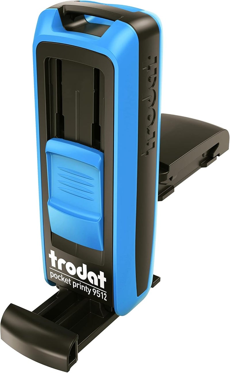 ترودات Trodat Pocket Printy Typo – ختم للاستخدام الشخصي يسمح بكتابة 4 أسطر من النص. - Image 2