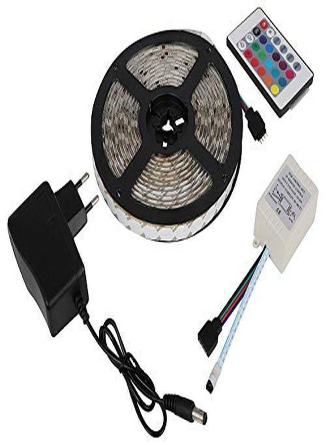 K3 5050 WP RGB 4 m 240LED Set with Remote and Sensor and 12W Adapter (Multicolour)(Silicone) - Image 1