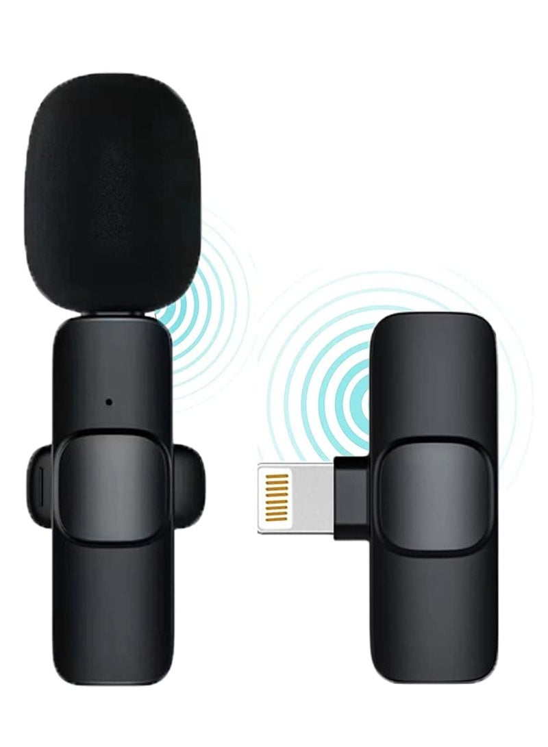 Phone Planet Wireless Lavalier Microphone for iPhone iPad Mini Mic for YouTube Facebook Live Stream Video Recording - Image 1