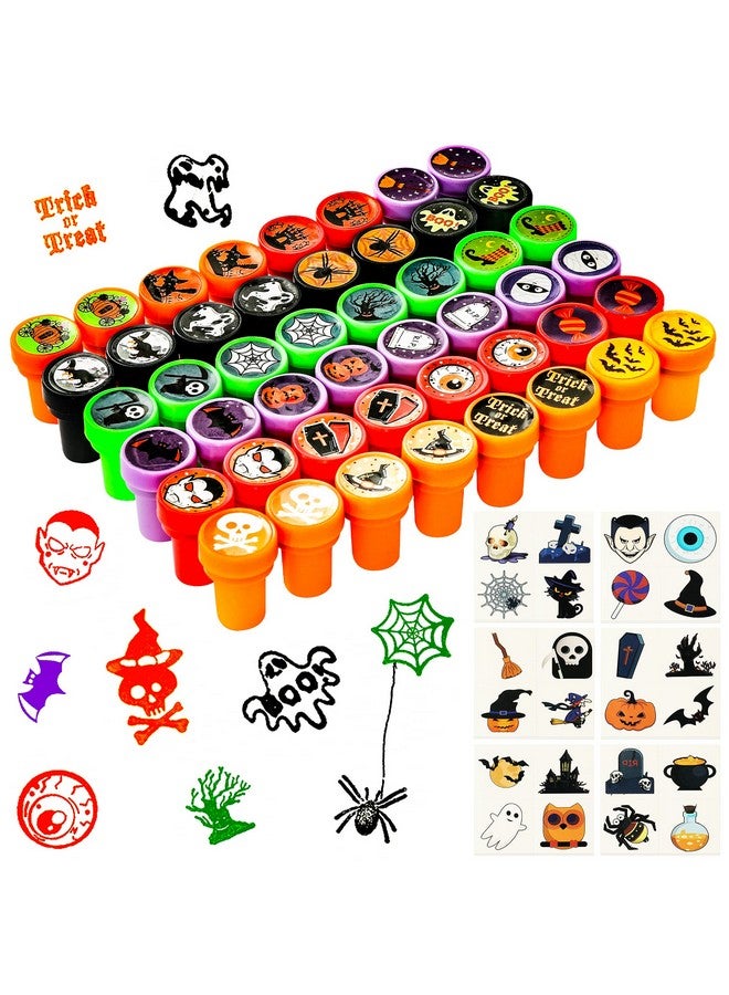 ماكس فن مجموعة هدايا حفلات الهالوين من ماكس فن، 192 قطعة، طوابع هالوين، ملصقات هالوين للأطفال، لوازم حفلات الهالوين، حقائب هدايا، جوائز مكافآت ألعاب الفصل الدراسي (هالوين) - Image 1