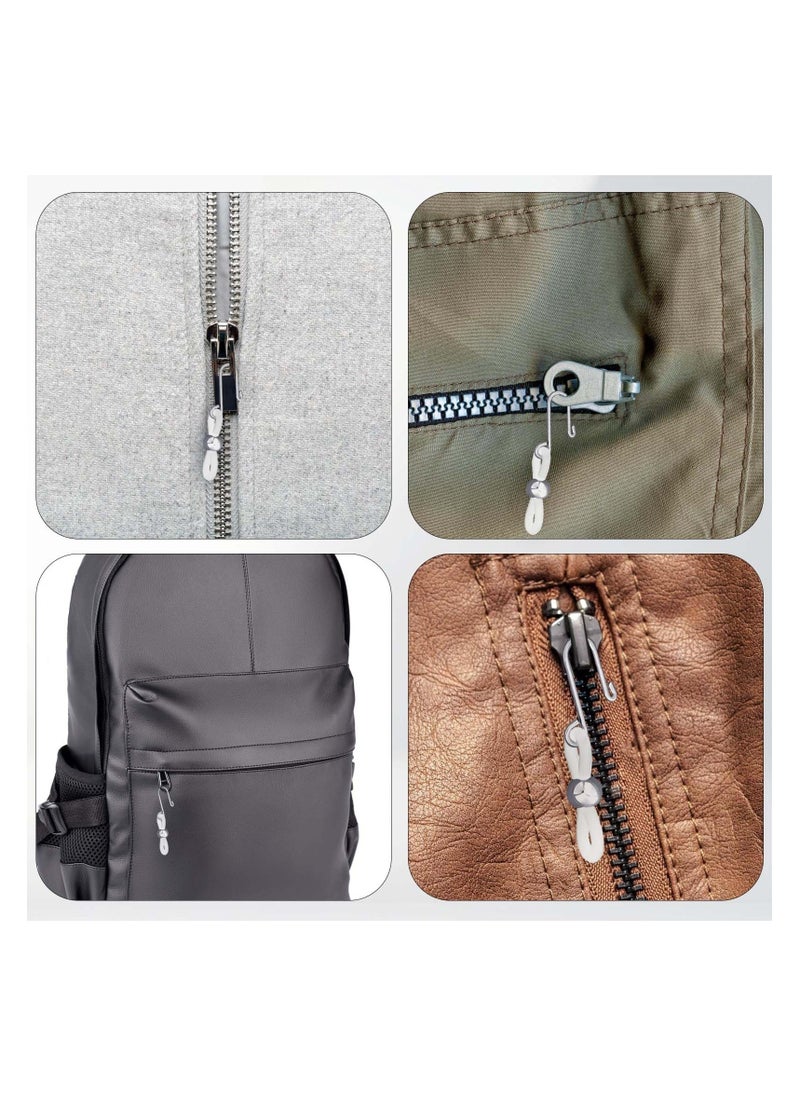 Zipper Holder Upper for Jeans, 12PCS Clasp Gadget to Keep Pants Zipper up, Stretch Removable Zipper Puller Silicone Hook for Jeans Zipper and Button, Hook for Skirt Zipper and Button  - Image 3