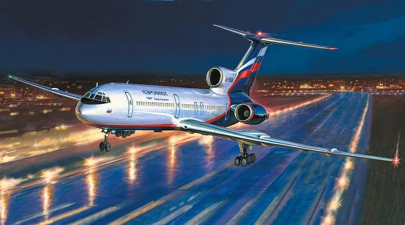 Zvezda 500787004 Tupolev TU154M Airliner 1144 - Image 2