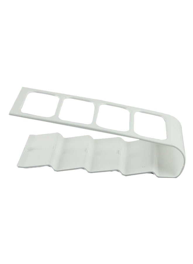 Loquat Multi Compartment TV Remote Control Storage Organizer White  - Image 1