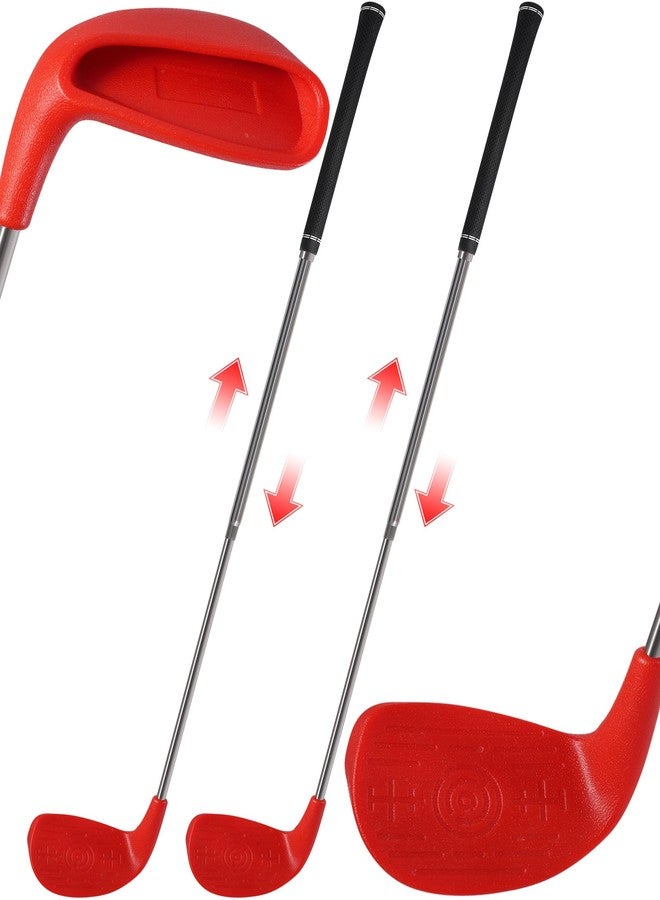 HOTWIND 2 Pack Adjustable Golf Clubs Dual-Length 16.54”or 36.65” for Backyard Golf Game with 5”x 3.5” Oversize Head Telescopic Aluminum Shaft for Adults Play Outdoor Golf Yard Game in Parks and Yards - Image 1