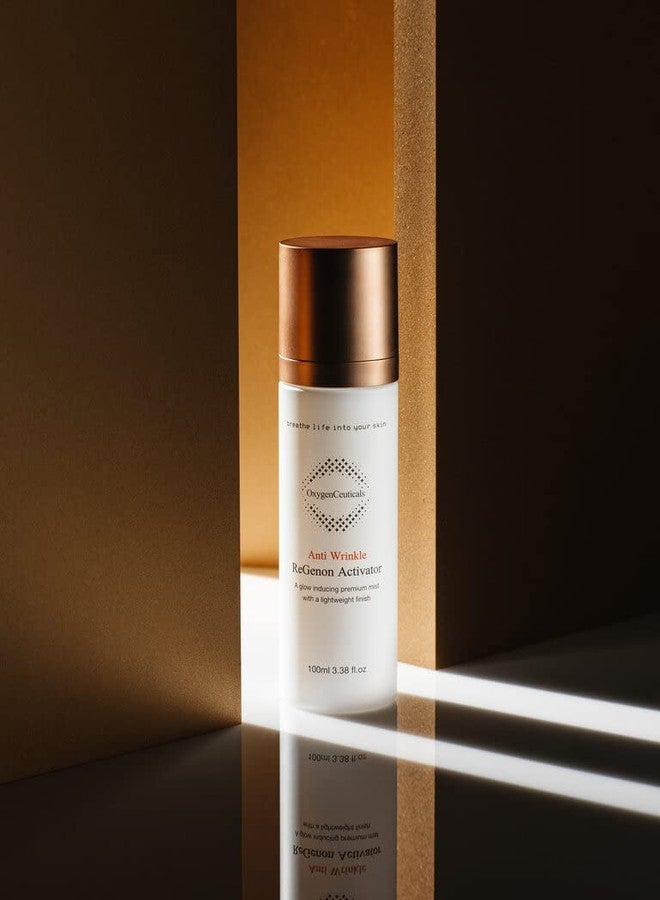 OxygenCeuticals ReGenon Activator - Premium Anti-Aging Facial Mist with Camellia Flower Water, 3.38 fl. oz (100ml) - Image 5