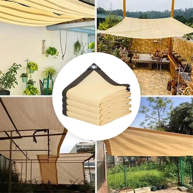 Multipurpose Reinforced Camping Tarps Weatherproofs Sun Shielding Thin Camping Sheet Suitable for Garden Patios Cover Quick Arrange Shelter - Image 2