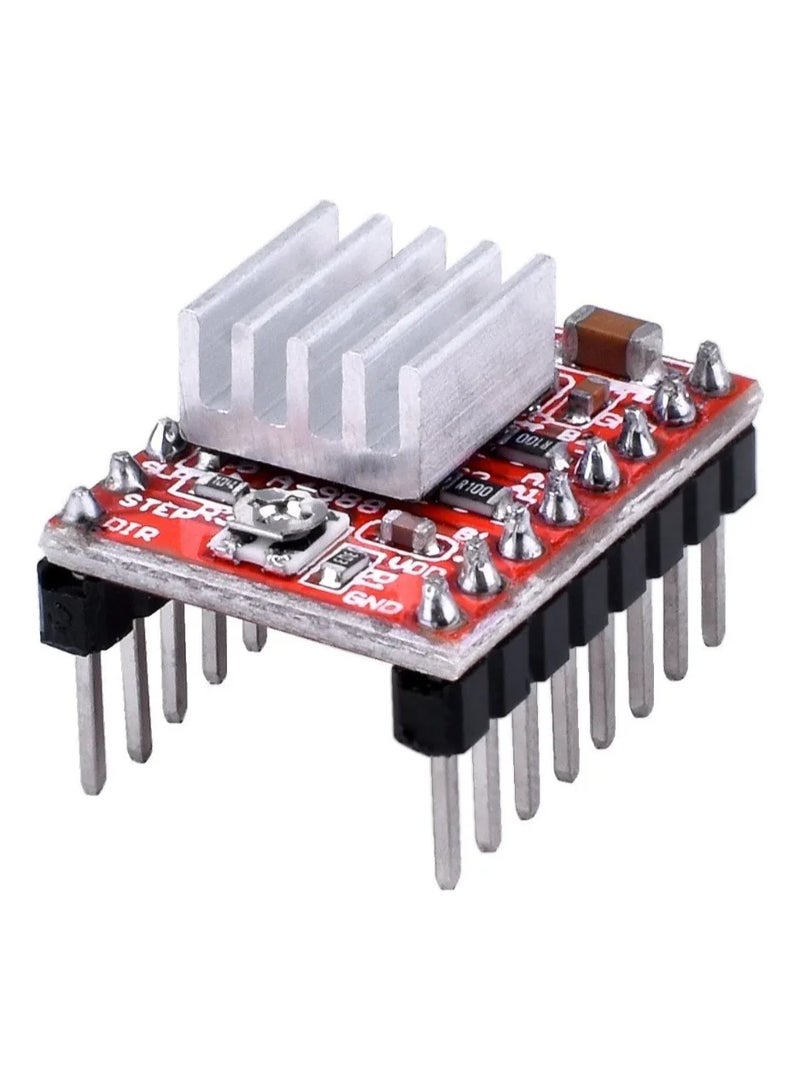 5 Pcs A4988 StepStick Motor Driver Module with Heat Sink for Arduino/RepRap - Image 3