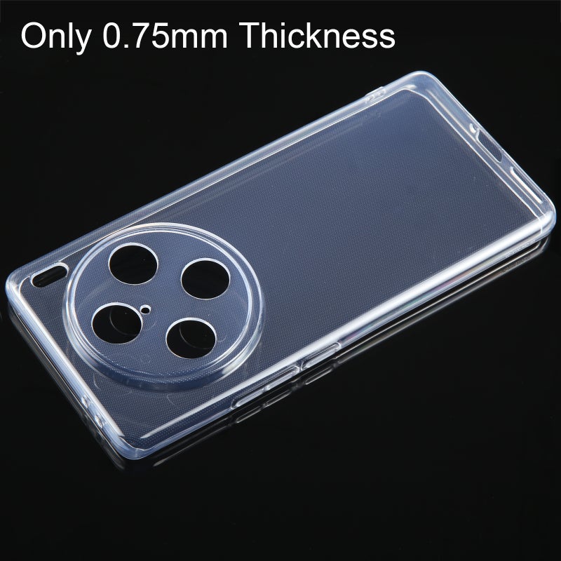 HuHa Case Cover For vivo X100 Pro Ultra-thin Transparent TPU Phone Case - Image 5
