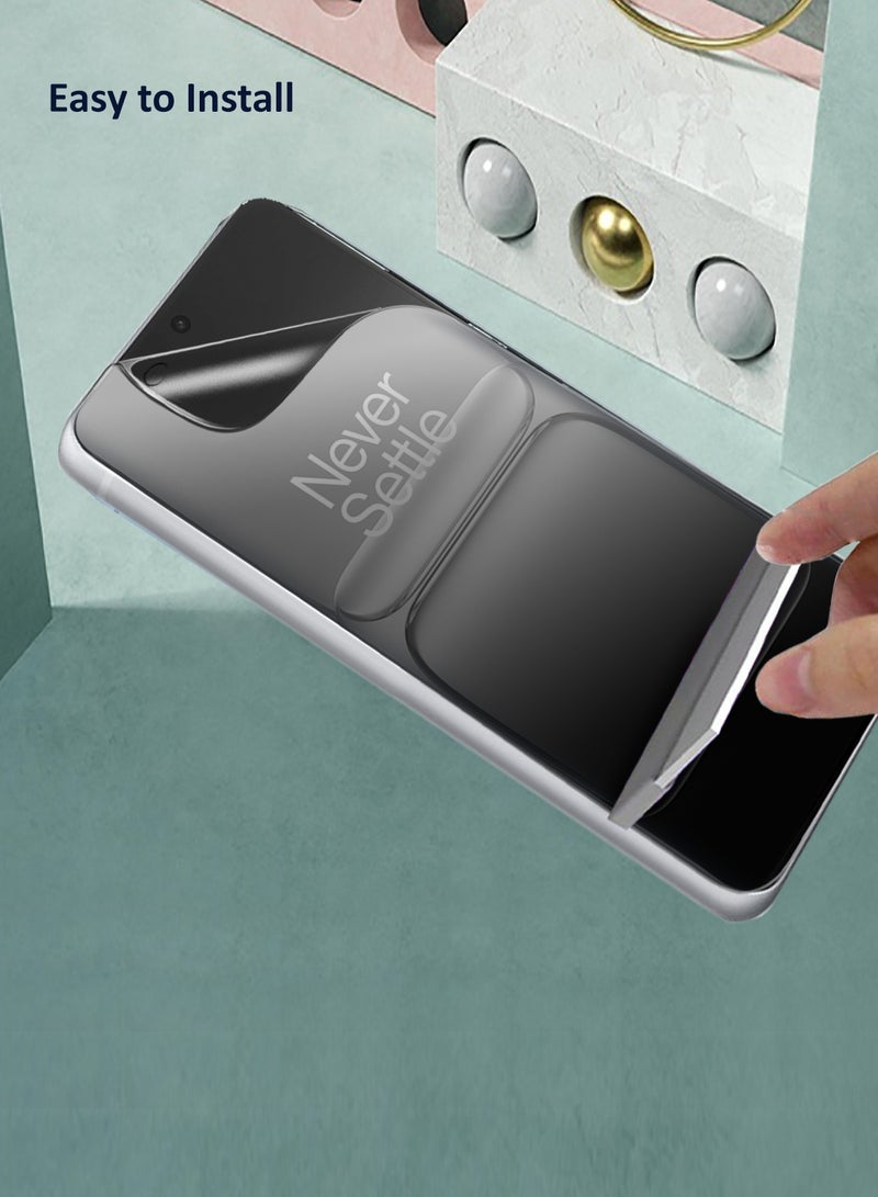 Wtech OnePlus Nord 5 5G 2025 Premium Hydrogel Anti Spy / Anti Privacy Film Thin and Flexible Screen Protector (MSHFMP) - Clear - Image 4