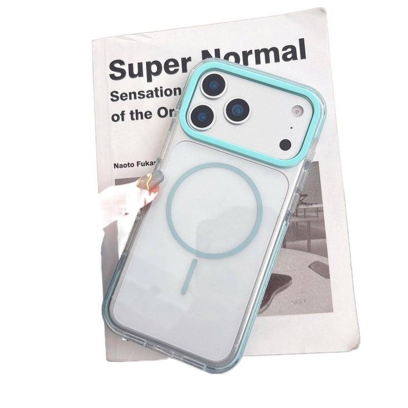 MagSafe Case | Drop Protection | Blue Acrylic | Shockproof Cover for iPhone 14 / 14 Plus / 14 Pro / 14 Pro Max - Image 1