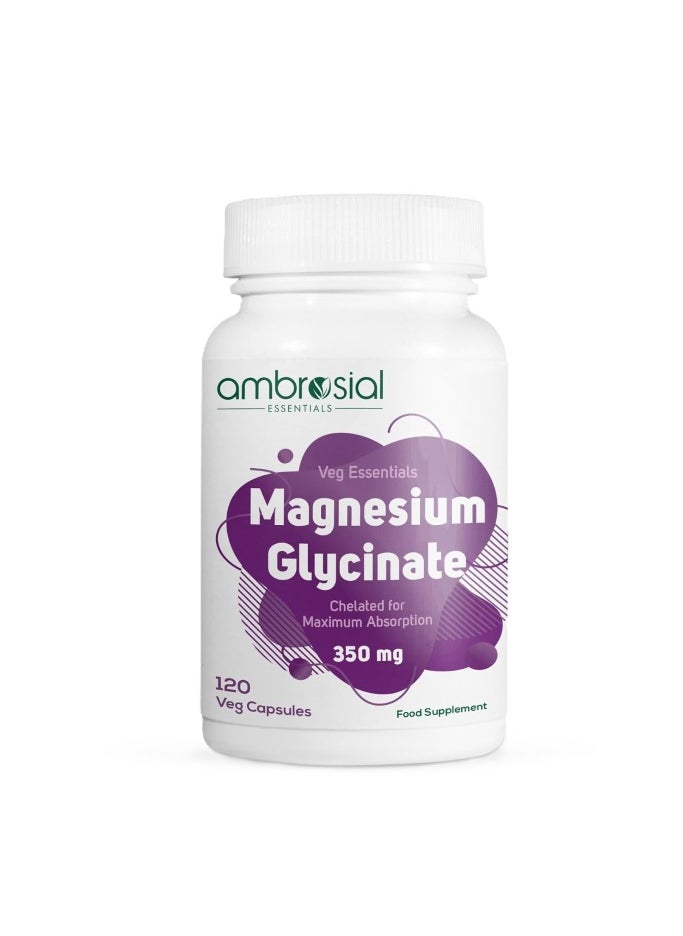 ambrosial MAGNESIUM GLYCINATE 350MG - 120PCS 