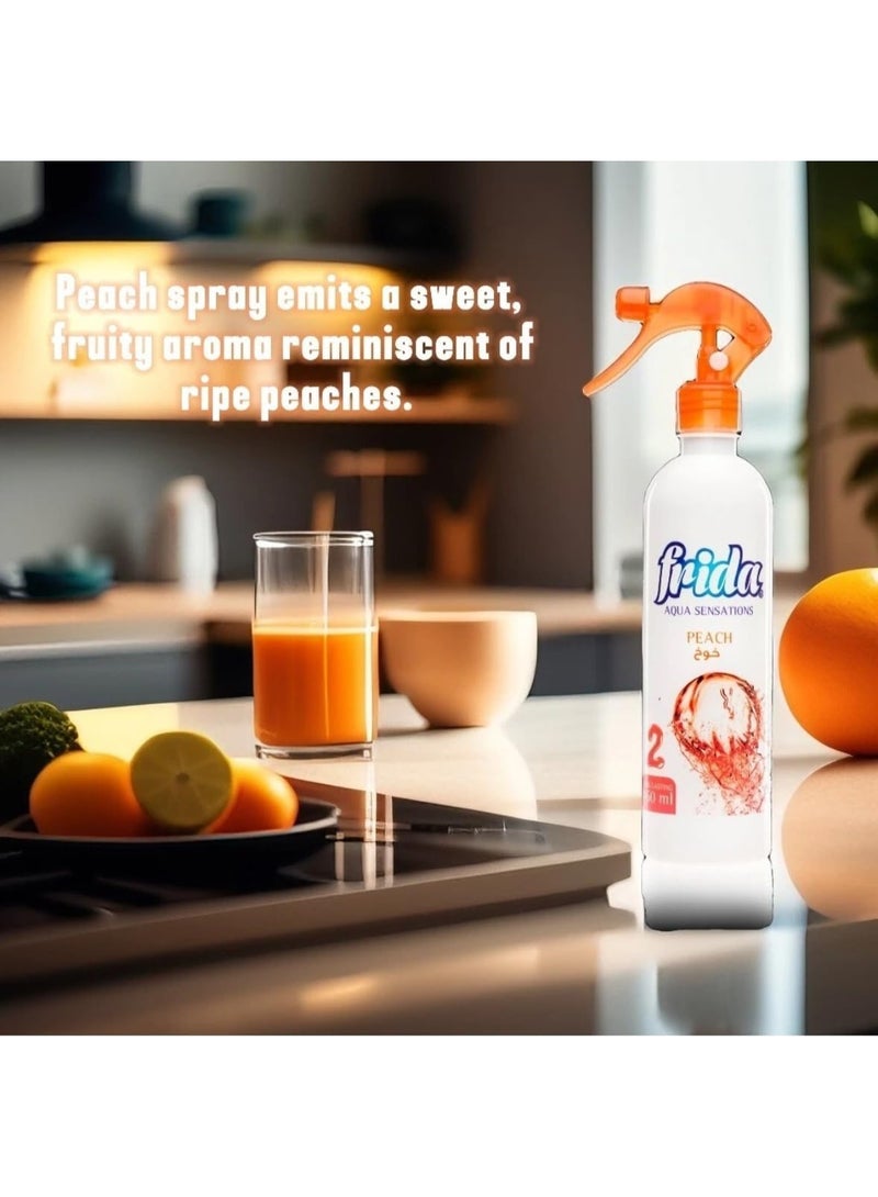 Frida Air Freshener Spray – Peach Scent, Long-Lasting Room & Fabric Freshener, 16.2 oz Bottle – Odor Eliminator for Home, Office, and Car - Image 5