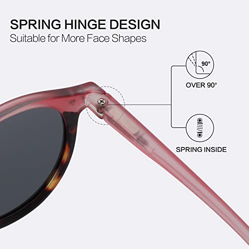 ZENOTTIC Polarized Round Sunglasses, Stylish Sunglasses for Men and Women Retro Classic, Multi-Style Selection - Image 4