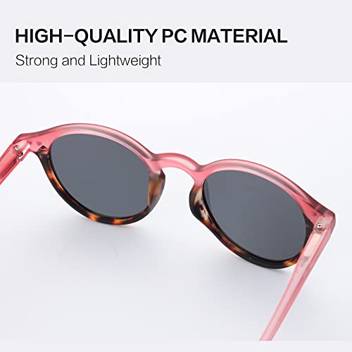 ZENOTTIC Polarized Round Sunglasses, Stylish Sunglasses for Men and Women Retro Classic, Multi-Style Selection - Image 5