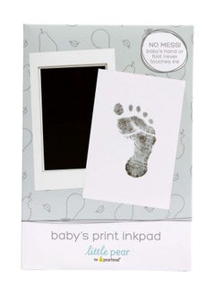 pearhead Little Pear Cleantouch Babyprint Ink Pad No Touch Ink Pad For Baby Black Ink  - Image 2