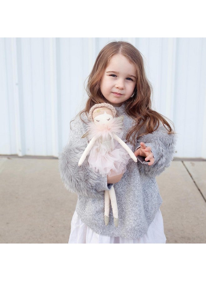 MON AMI Angel Stuffed Doll - 15", Soft Elegant Plush Doll for Little Girls, Use as Toy or Room Decor - Image 4