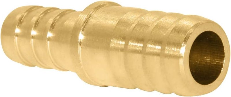 beduan Brass Reducer Hose Barb Fitting, 1/2 "-5/16" Hose ID, Reducing Brabed Splicer Mender Union Air Water Fuel - Image 2