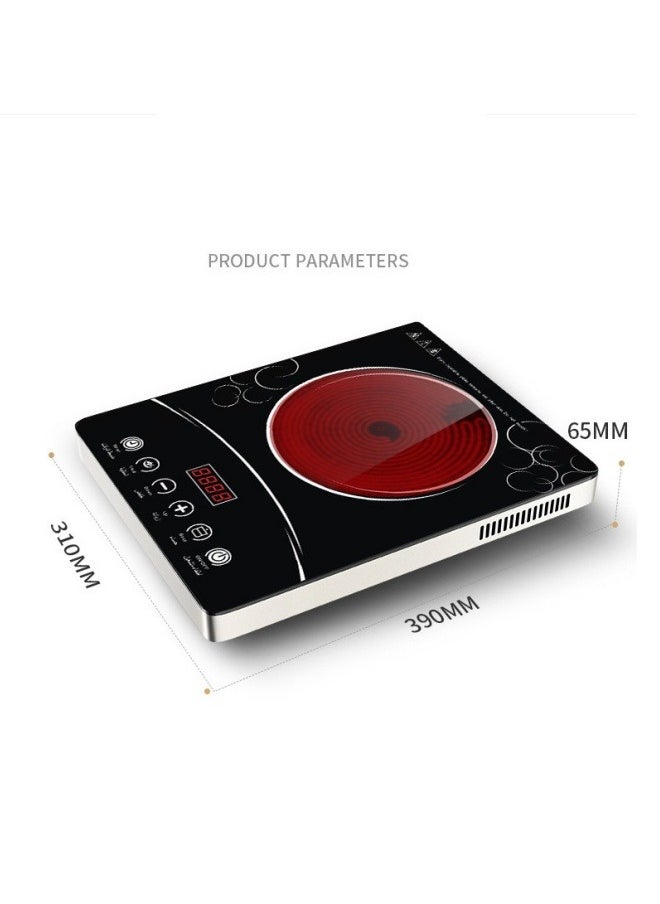 Induction Cooker,Electric Induction Countertop Burner With 2 Handle And LCD Sensor Touch Timer,6 Power Induction Burner For Cooking Induction Cooktop