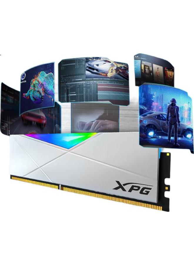 ADATA Weigang Xpg Longyao D50 32Gb (16Gb*2) Ddr4 3600, Matte White Gaming Rgb Ram - Image 3